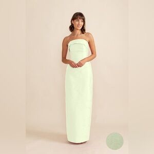 Lula Kate Key Lime Bengaline Eva Top Straight skirt